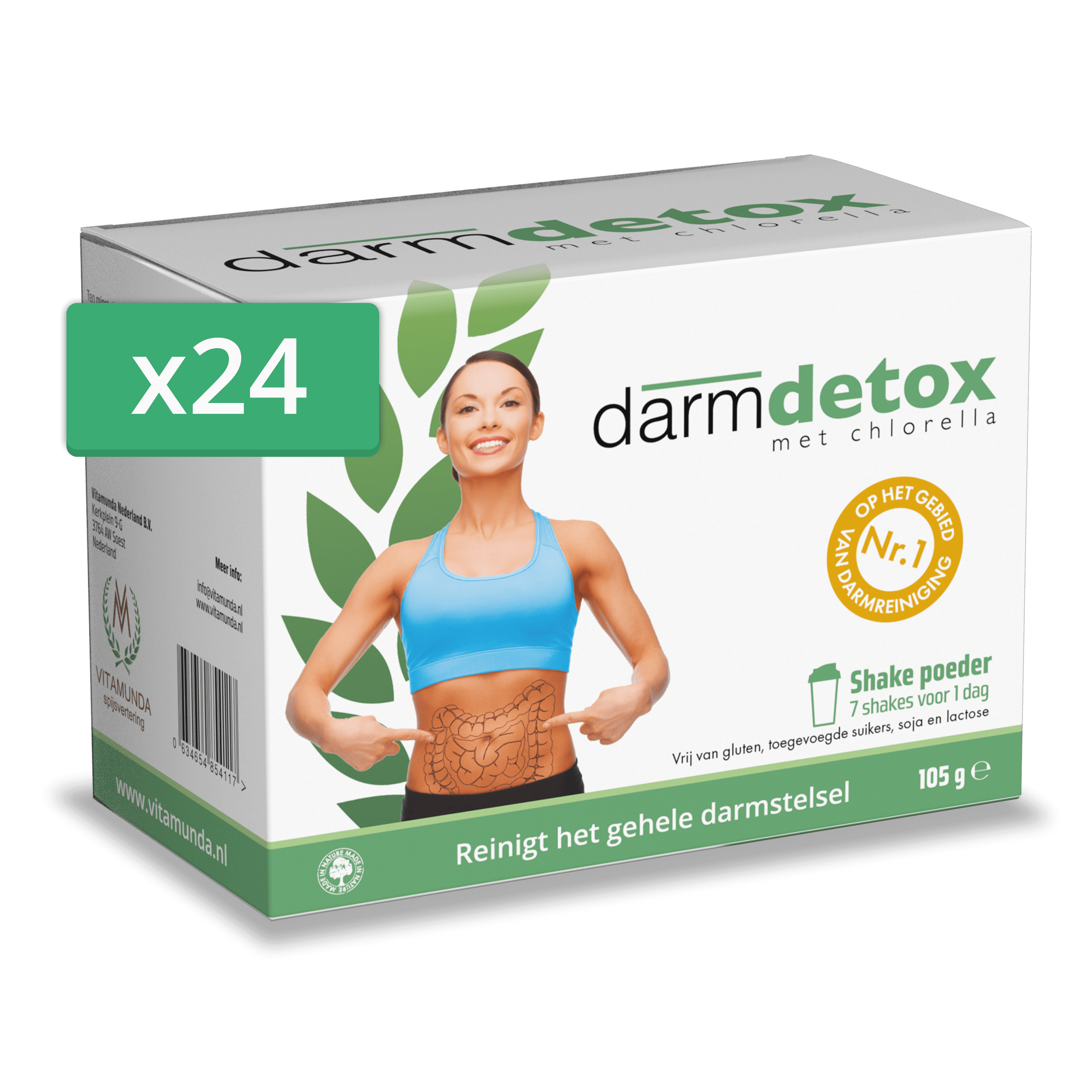 DarmDetox met Chlorella – 24 dagverpakkingen